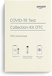 Amazon COVID-19 Test Collection Kit DTC — FDA Authorized PCR Test Collection Kit — Results in 24 hours from la