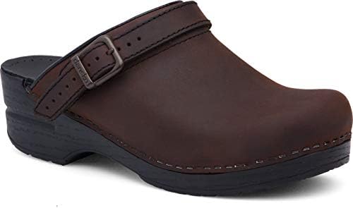 dansko women's ingrid oiled leather clog