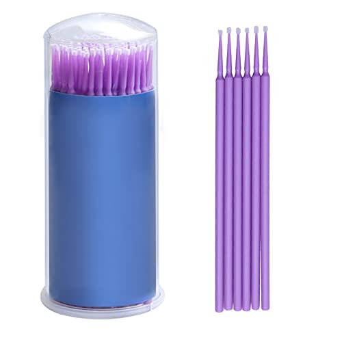 Touch Up Paint Brushes for Automotive Paint Chip Repair Disposable Micro Applicators (S1.5mm