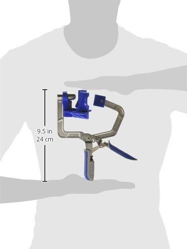 Kreg 1 in. x 2 in. D Steel 90 Degree Corner Clamp Blue