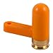 Ultimate Arms Gear Long Tab .40 S&W Smith & Wesson Caliber Pistol Handgun Rifle Empty Chamber Ejectable Long Safety Flag Load Indicator Device Polymer & Brass Bottom Orange Dummy Ammunition Ammo Shell Round with Lanyard String Loop Hole to Attach onto Pistol Handgun