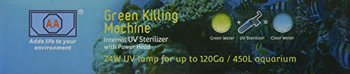 image for AA Aquarium Green Killing Machine 24Watt | Internal UV Sterilizer Syst