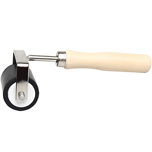 Color Scissor 2 Inch Hard Rubber Brayer Roller for Anti Skid Tape Construction Tools Print Ink and Stamping Tools