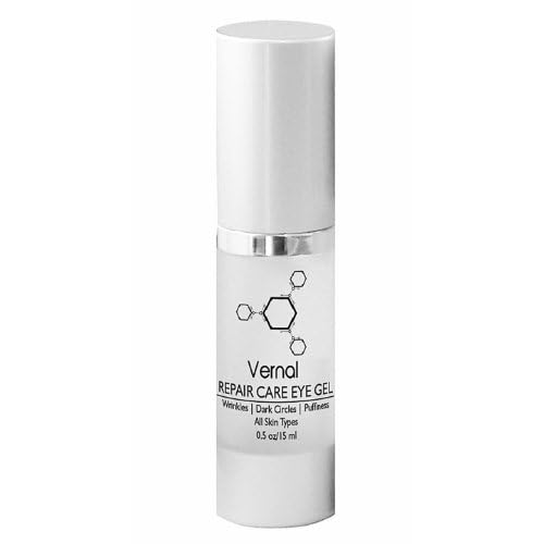 Vernal Repair Care Eye Gel - Removes Dark Circles Under Eyes, Puffy Eyes, Fine Lines, Crows Feet, Wrinkles, Puffiness... image