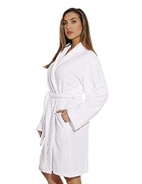 Just Love Kimono Robe Velour Chevron Texture Batas de baño para dama