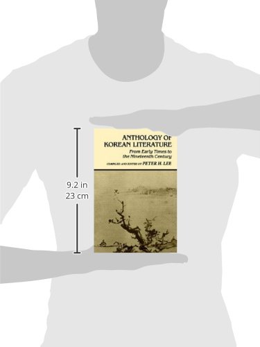 Anthology of Korean Literature: From Early Times to the Nineteenth Century (UNESCO Collection of Rep - //medicalbooks.filipinodoctors.org