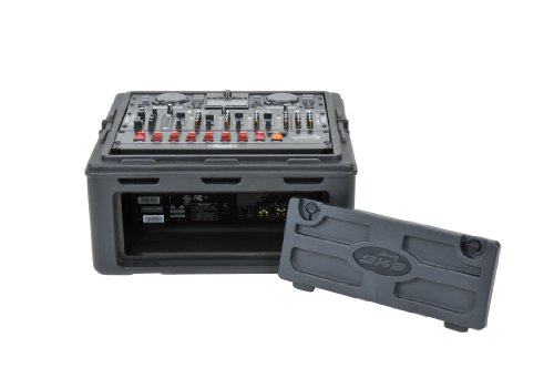 SKB Roto Rack 10X2 Rack Console, Steel Rails, Hard top, L/R Access doors (1SKB-R102)
