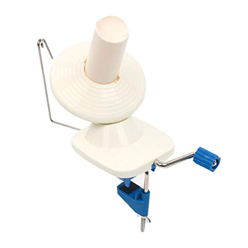 Ball Winder,SONSAN Hand Operated Yarn Winder Fiber Wool String Ball Thread Skein Winder Machine Clamp-on Holder