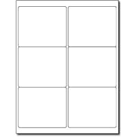 FBA Laser / Ink Jet Labels, For Bar Code, Asin #, Box Labels, Pallet Labels (500 Sheets 6 Up Labels = 3000 Labels)