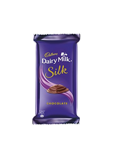 Cadbury Dairy Milk Silk Chocolate Bar, 60 grams (2.11 oz) - India - Indulge in the irresistible taste of Silk