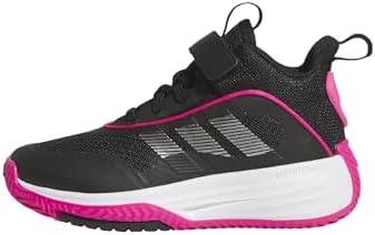 Mixte Enfant Ownthegame 3.0 Shoes, Core Black/Iron Met./Shock Pink, 38 EU