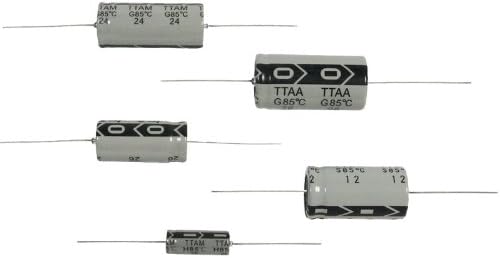 Capacitor - Axial Lead Electrolytic, 100µF @ 450VDC, Illinois