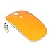 TopCase USB Optical Wireless Mouse for Macbook (pro , air) and All Laptop + TopCase Mouse Pad (Orange)