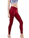 TSLA Yoga Pants Mid-Waist/High-Waist Tummy Control w Side/Hidden Pocket Series
