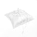 Cosmos Satin Bridal Wedding Ring Bearer Pillow Cushion Bearer with Ribbons Ring Holder Pillow for Wedding