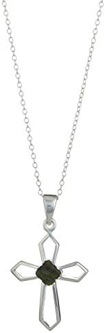 Cross pendant in ‘Open Work’ Silver Connemara marble Centrepiece