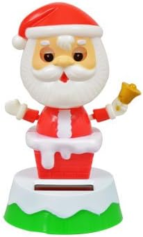 Solar Powered Dancing ~ SANTA (with Blinking Eyes &amp; Bell) ~ 2015