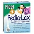 Fleet Fleet Laxative - Pedia-Lax Liquid Glycerin Suppositories, 6 each by Fleet