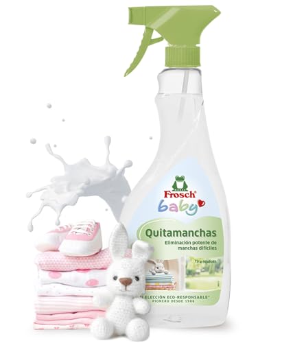 Frosch Baby – Stain Remover, Pre-Treatment for Difficult Stains, Suitable for White and Colour Clothes, Spray Format