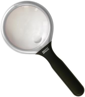 3" Round Magnifier, Silver