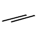 BoxWave Stylus Pen Compatible with Galaxy Tab A (9.7) - Replacement S Pen (2-Pack), Silicone Tip, Precise S Pen - Jet Black