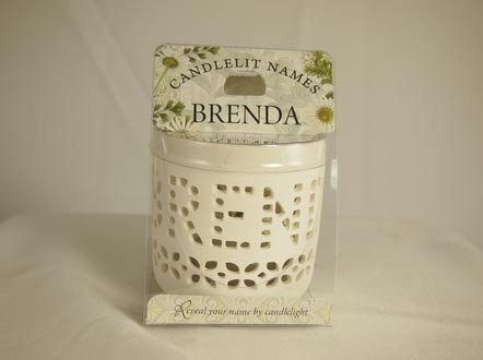 Candlelit Names Brenda