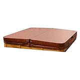 The Cover Guy Deluxe Hot Tub Cover - Shipping Included - Custom Made To Order - 5 Inch Thickness - Heavy Duty - Built for All Climates - Made in USA