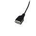 StarTech Mini USB 2.0 Cable - USB A to Mini B F/M - 1 Feet (USBMUSBFM1)