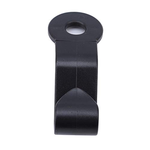 Yunzee Car Backrest Sundries Hook Universal Vehicle Car Headrest Hooks Hanger Front Back Seat Shelf for Bag Cloth Grocery,#2 Short