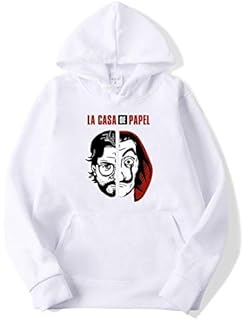 sudadera roja la casa de papel