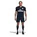 Real Madrid 2018 19 Replica Kid Jersey Modric, Arsenio, ISCO, Marcelo, Bale, Benzema Away Black Jersey Kit : Shirt, Short, Socks, Bag, PVC Key