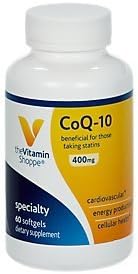 the Vitamin Shoppe CoQ-10 400MG (60 Softgels)
