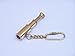 Hampton Nautical  Solid Brass Telescope Key Chain, 6