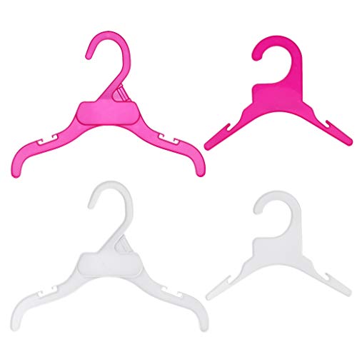 MEIYIN 10Pcs Plastic Pet Dog Puppy Cat Clothes Clothing Rack Hanger Dog Product Accessories - Thumbnail 6