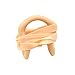 Nose Clip with Strap for Swimming,Adults Kids(5-16) or Swimming Beginner Beige AC-2