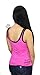 Harley-Davidson Womens H-D Inset Raw Edge Foil Print Pink Sleeveless Tank