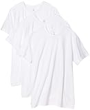 Calvin Klein Men's 3-Pack Classic Crew Neck T-Shirt, White, Small