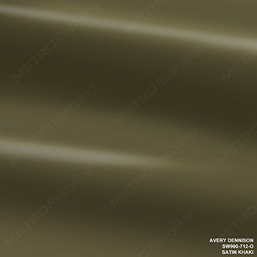 Avery SW900-712-O SATIN KHAKI 3in x 5in (SAMPLE SIZE) Supreme Vinyl Car Wrap Film