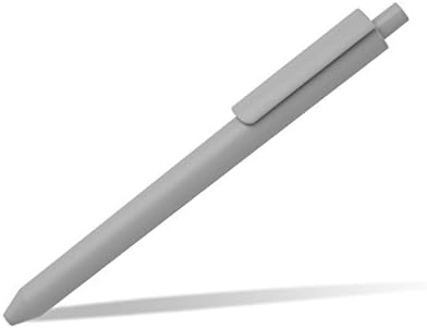 Swiss Made Matte Grey Chalk Premec Award Winning Ballpoint Pen 1.5 Mile Writing Ink With Floating Ball Technology