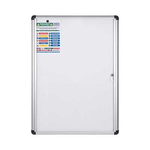 Bi-Office Enclore Extra Magnetic Vertical Display Case 723 x 984mm, 9xA4