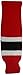DoGree Hockey New Jersey Knit Hockey Socks, Red/White/Black, Junior/24-Inch