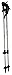 Ski poles Telescopic adjustable Collapsible kids junior downhill /alpine ski poles pair with baskets 2017 Model New
