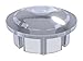 FORMUFIT F012IDC-UV PVC Internal Domed End Cap, Furniture Grade, 1/2
