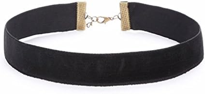4x5Pcs Womens Gothic Punk Velvet Tattoo Lace Choker Collar Pendant Necklace