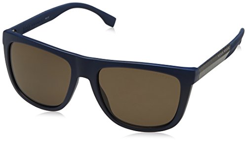 Hugo Boss BOSS 0834/S HWQSP (Blue - Grey print with Grey polarised lenses)
