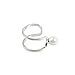 Charm Rings Silver plated Open End Tail Midi Star Ring for Women
