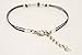 Cross charm bracelet for women silver tone cross charm gray string adjustable bracelet wife gift for her minimalist jewelry Christian Catholic jewelry confirmation gift