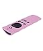 Silicon Case for Alexa Voice Remote for Fire TV and Fire TV Stick by 1XD GEAR (Pink Purple)