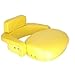 Seat 3-Piece Set Vinyl Yellow John Deere