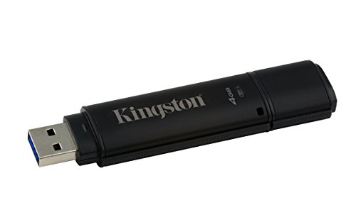 Kingston Digital 4GB USB 256bit HW Encrypt FIPS 140-2 Level 3 (DT4000G2/4GB)